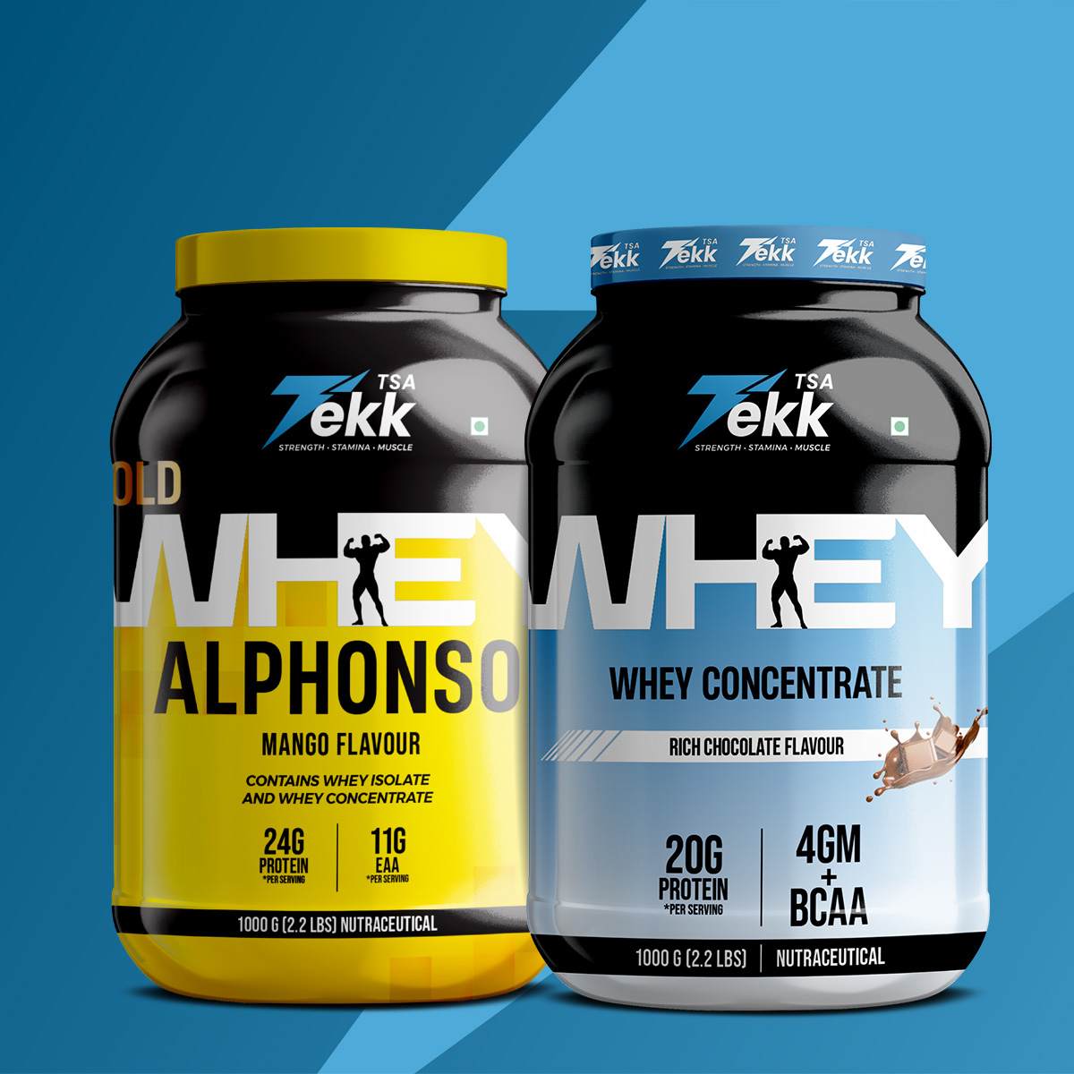 Combo Pack (1kg Each - Mango, Concentrate)