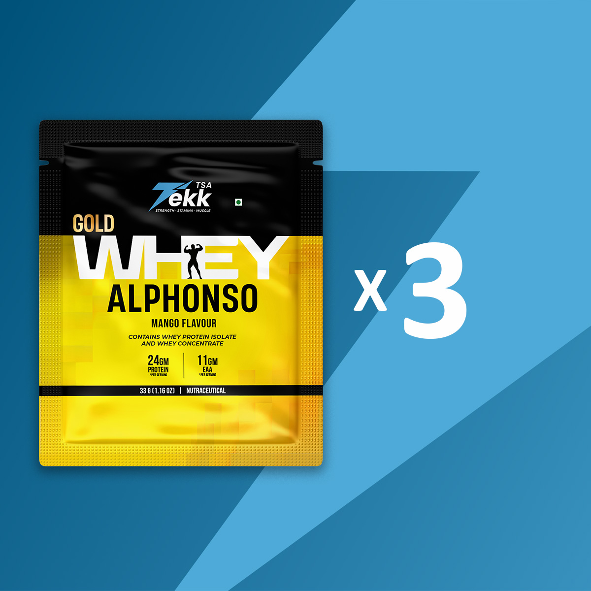 Sachet - Whey Isolate Mango (3 Sachets)