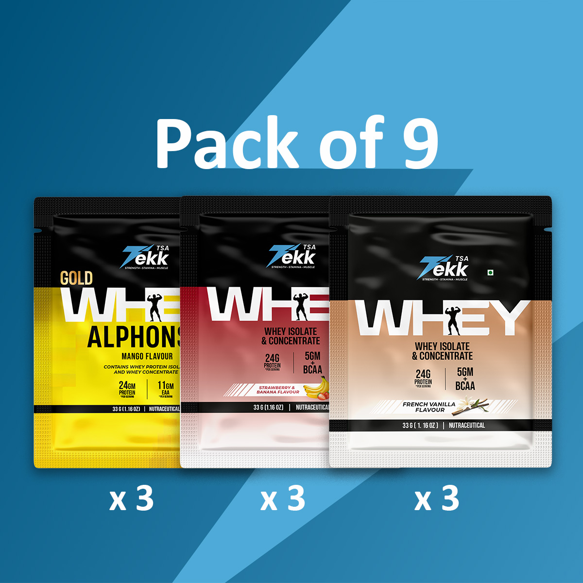 Sachet - Multipack Combo - Pack of 9